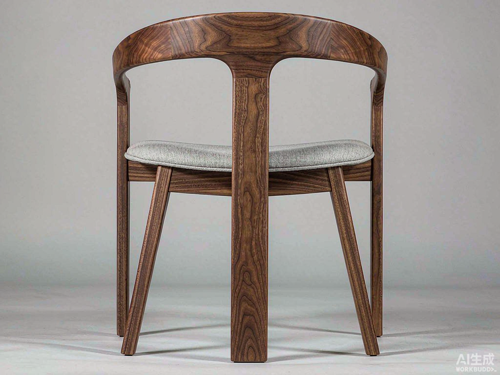 Solid wood dining chairs