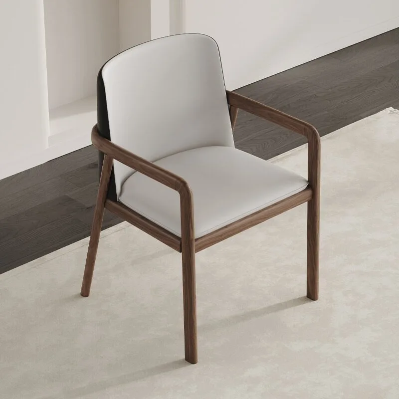 JP Nordic Minimalist Art Solid Wood Chair Dining photo 2