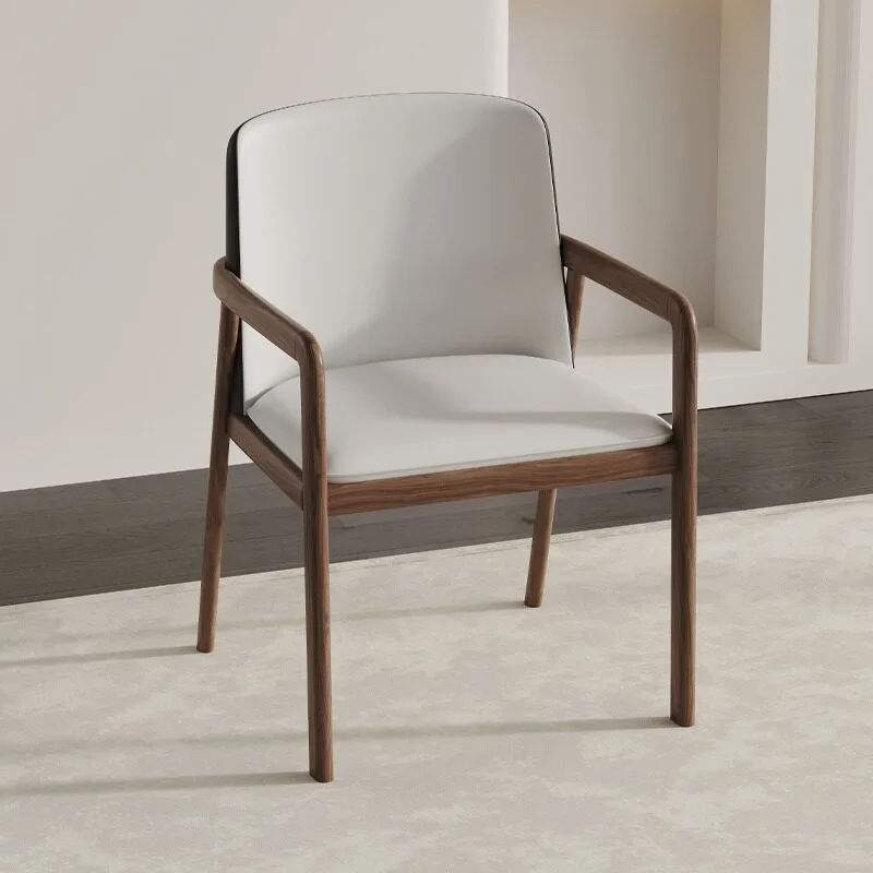 JP Nordic Minimalist Art Solid Wood Chair Dining photo 3