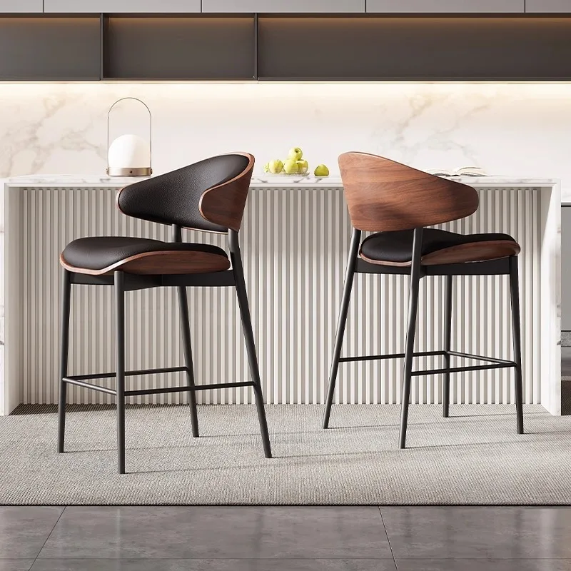 JP Modern Style Swivel bar Stools Hotel photo 2