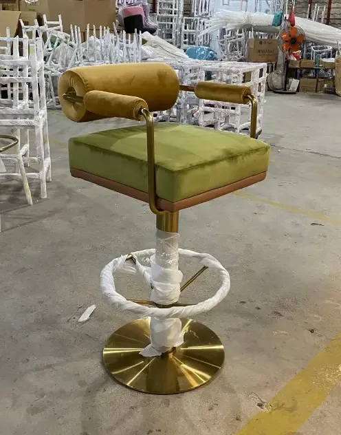JP New European Luxury Swivel Barstool Base photo 3