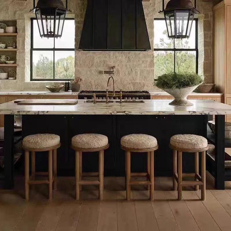 JP Solid Wood Nordic Design Bar Stool