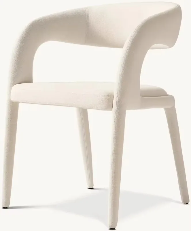 JP American Light Luxury Armchair Simple Metal