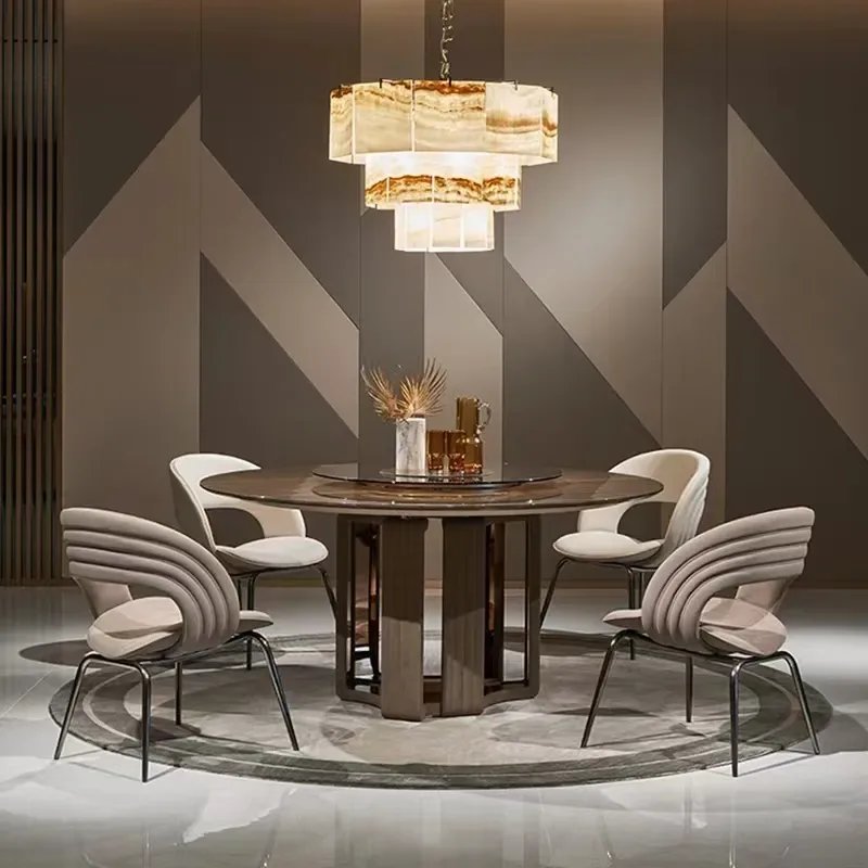 JP High Quality Metal Leg Dining Chair Modern