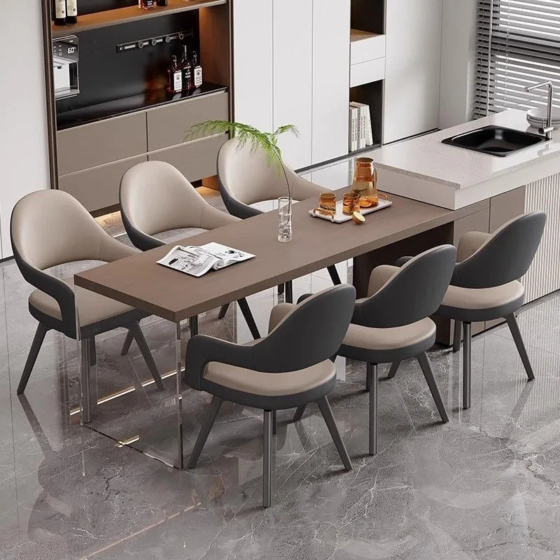 JP Italian Designer Dining Chair High-end Backrest photo 2