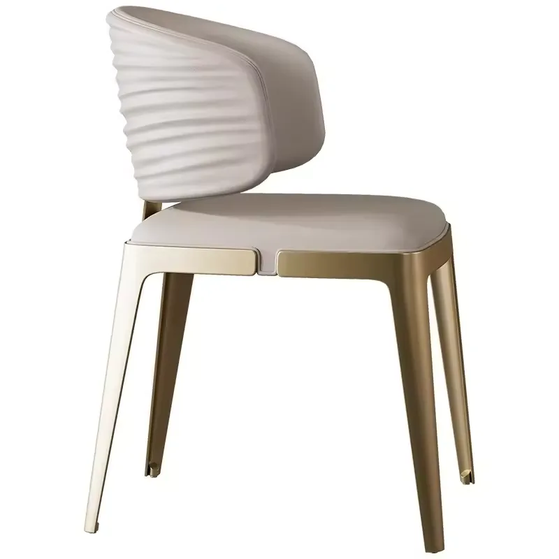 JP Italian Light Luxury Dining Chair Simple