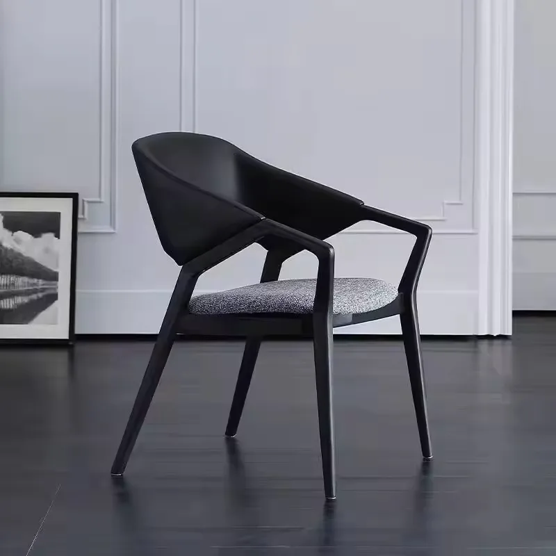 JP Italian Luxury Modern Leather Dining Chair photo 2