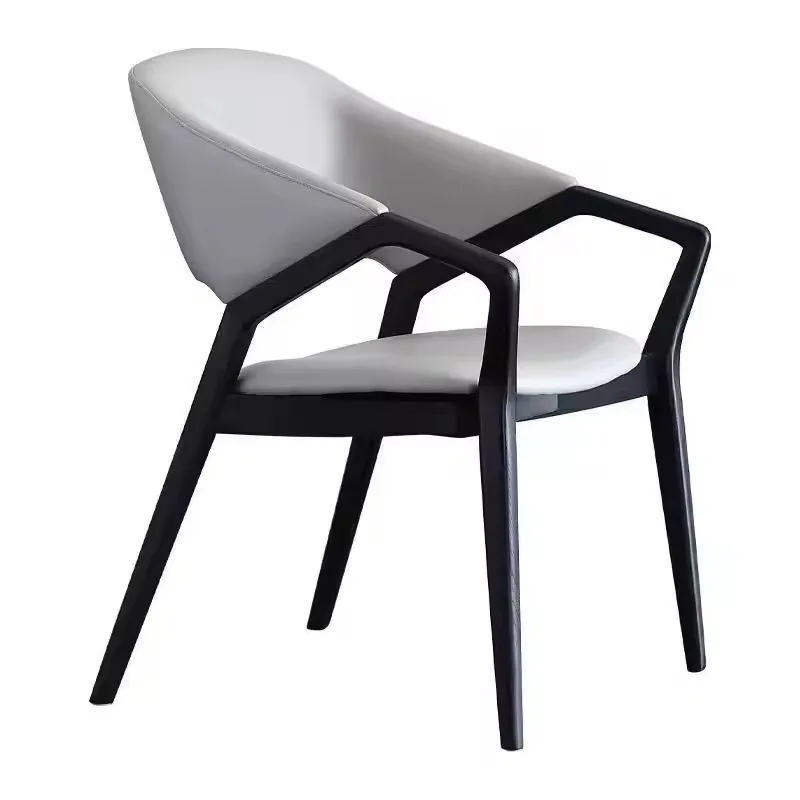 JP Italian Luxury Modern Leather Dining Chair photo 3