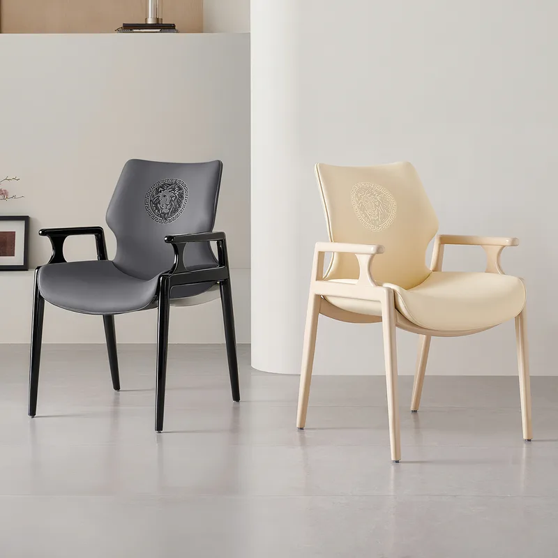 JP Light Luxury Dining Chair Modern Minimalist photo 3