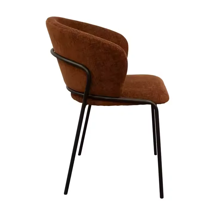 JP Luxury Modern Nordic Fabric Dining Chairs photo 3
