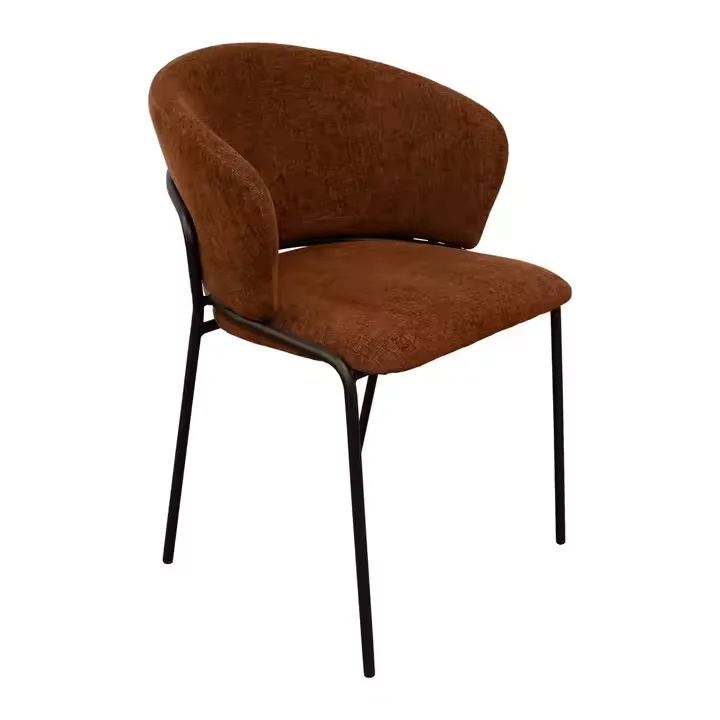 JP Luxury Modern Nordic Fabric Dining Chairs