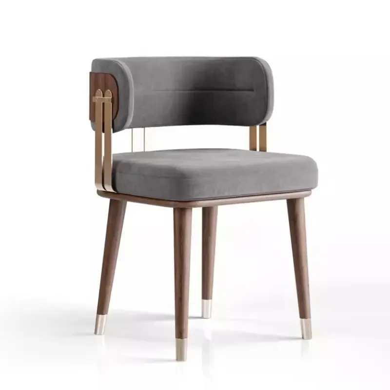 JP Modern Armless Dining Chair Wrought Iron photo 2