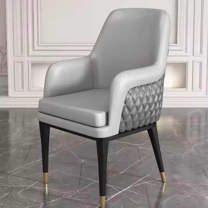 JP Modern Leather Dining Chair for Restaurants photo 2