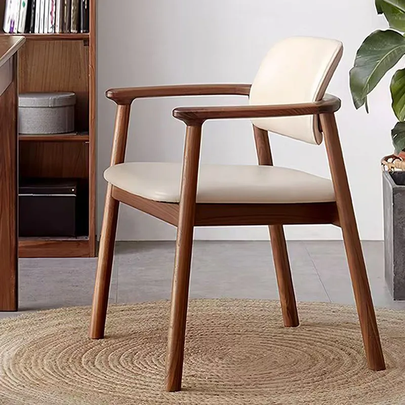 JP Modern Solid Wood Wabi-Sabi Style Backrest photo 2
