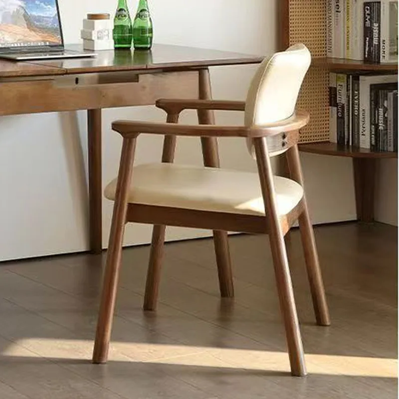 JP Modern Solid Wood Wabi-Sabi Style Backrest photo 3