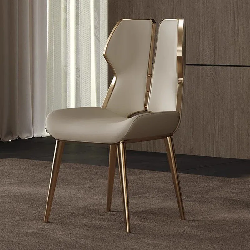JP Modern Stainless Steel Frame Dining Chairs photo 2