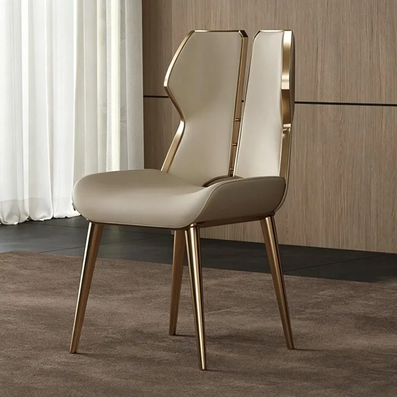 JP Modern Stainless Steel Frame Dining Chairs photo 3