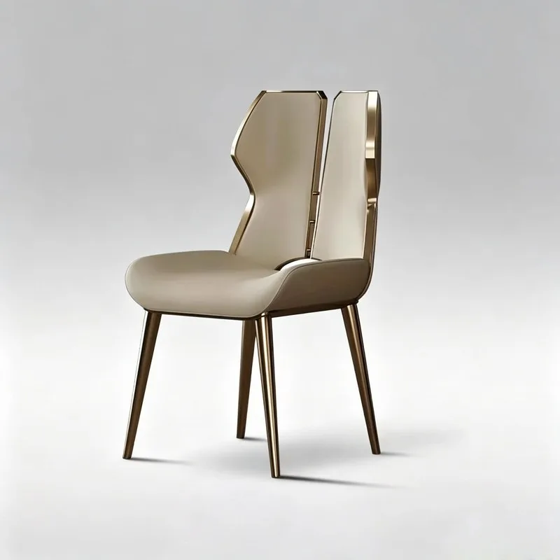 JP Modern Stainless Steel Frame Dining Chairs