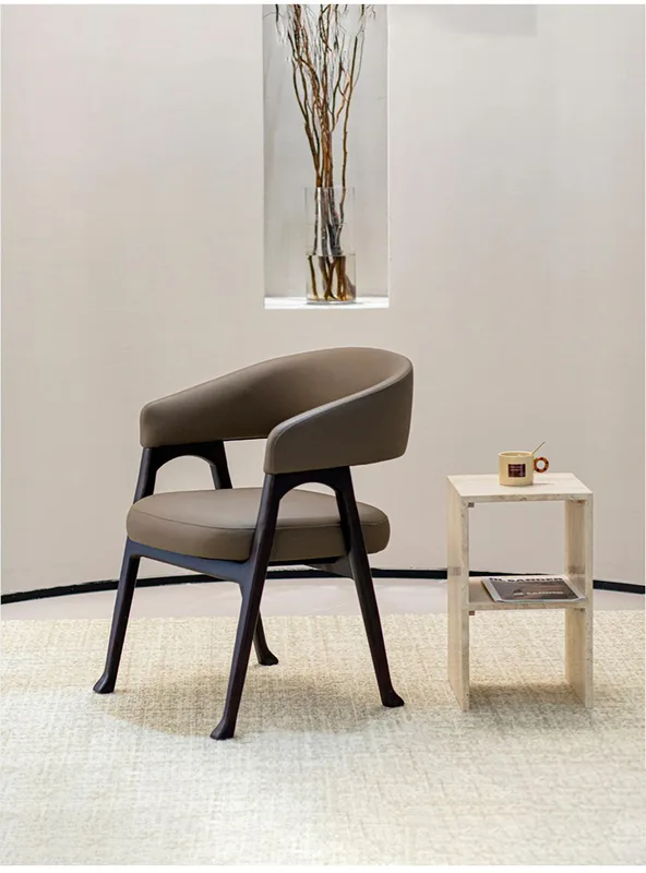 JP Modern Style Solid Wood Dining Chair photo 2