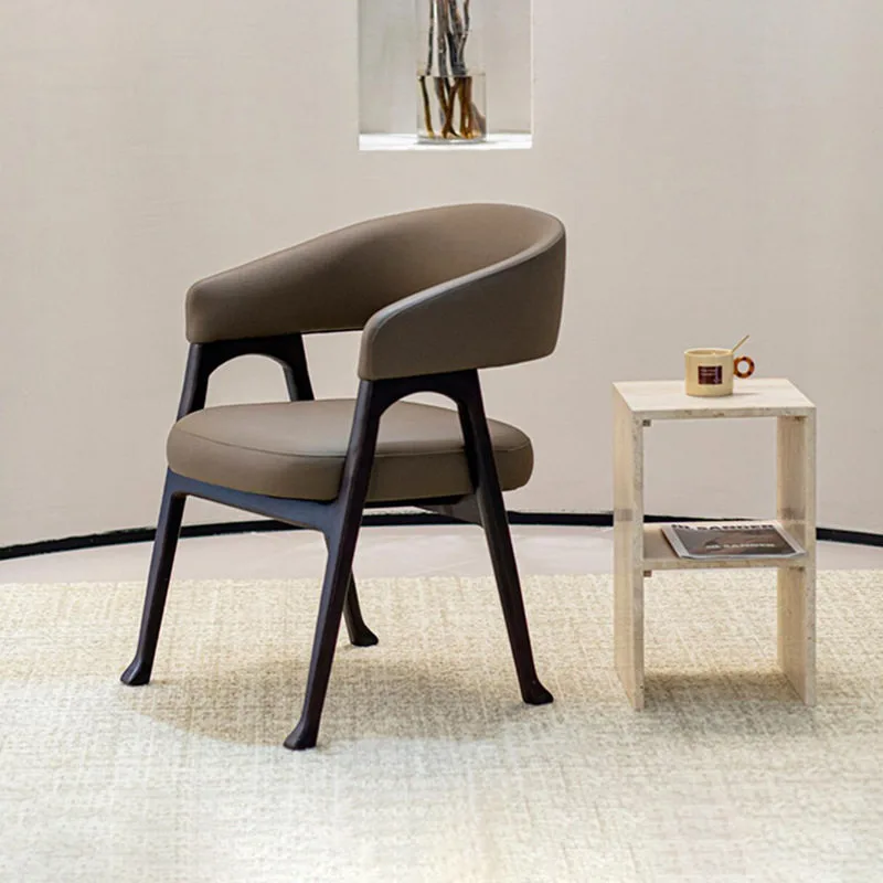 JP Modern Style Solid Wood Dining Chair photo 3