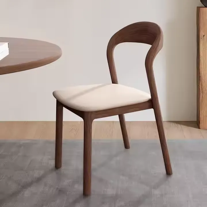 JP Solid Wood Dining Chair Nordic Simple photo 3