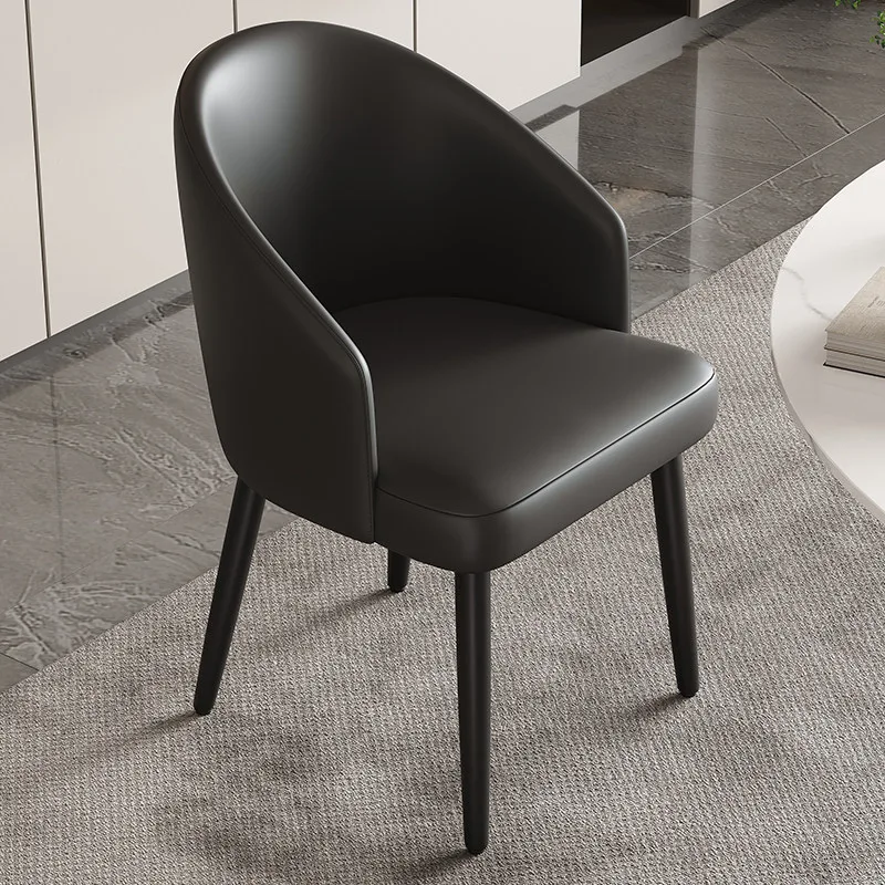JP Italian Minimalist Style Dining Chair with photo 2
