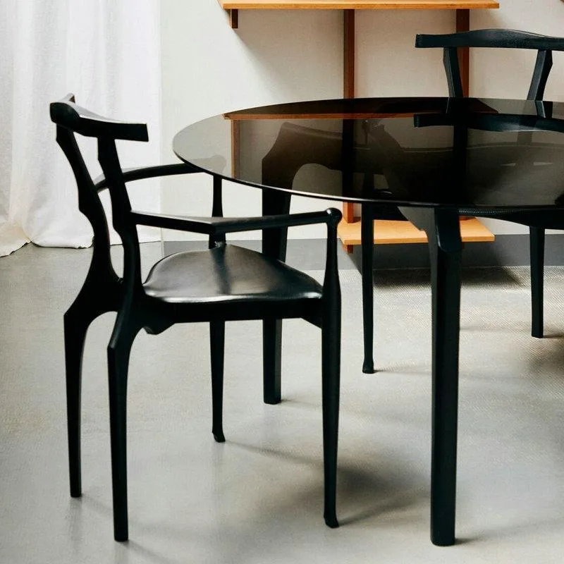 JP Mid-Century Solid Ash Wood Dining Armchair photo 3