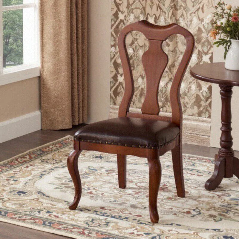 JP American Country-style Antique Movable Dining Chair photo 3