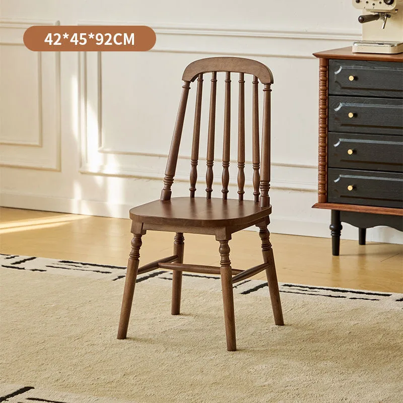JP French Contemporary Solid Wood Dining Chair