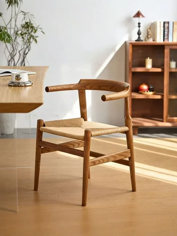 JP Modern Rattan Seat Chairs for Cafe photo 2