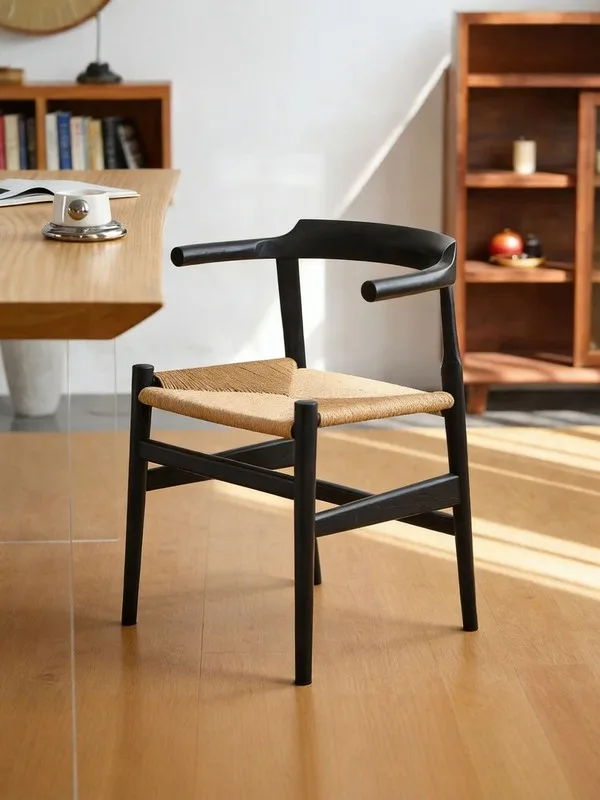 JP Modern Rattan Seat Chairs for Cafe photo 3
