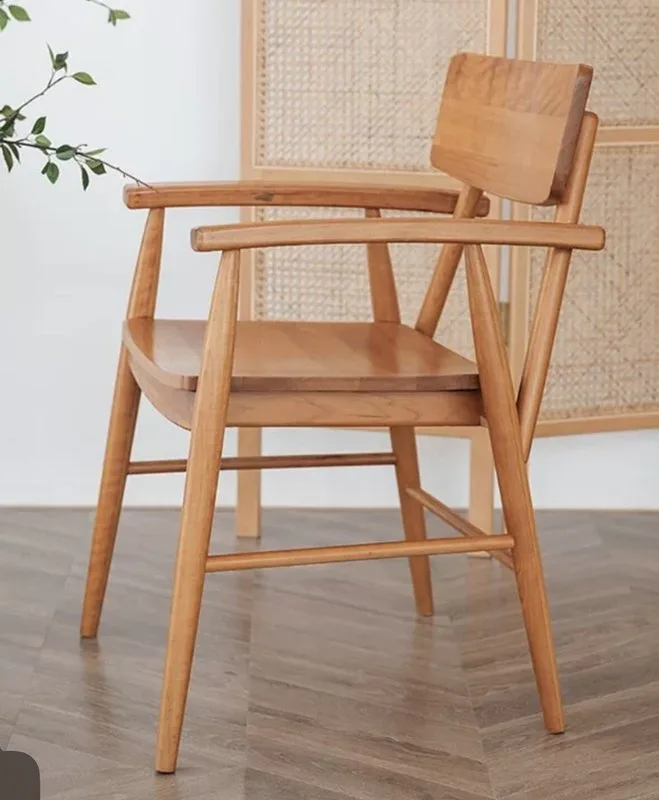 JP Modern Style Antique Factory Dining Chair photo 2