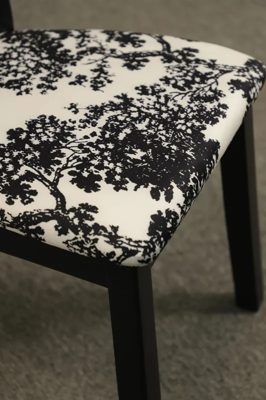 JP Modern Upholstered Dining Chair Solid Wood photo 3