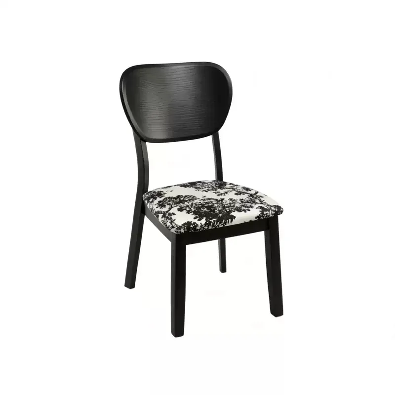 JP Modern Upholstered Dining Chair Solid Wood