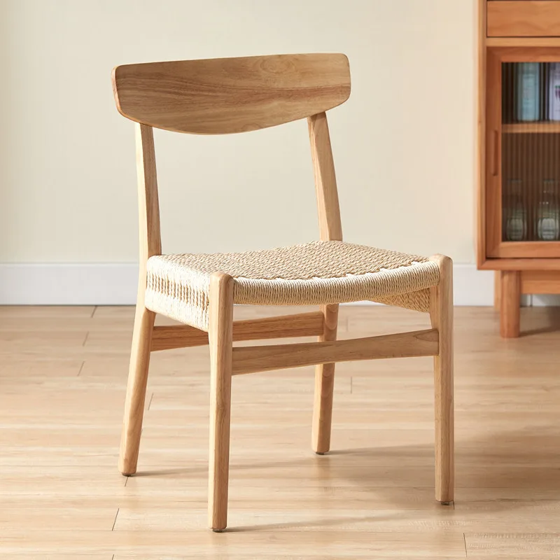 JP Nordic Minimalist Antique Leisure Solid Wood