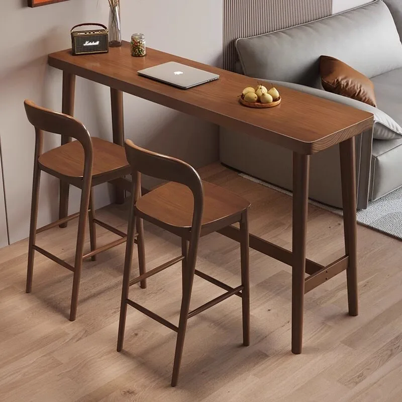 JP Solid Wood Modern Simple Back Elegant Stool photo 2