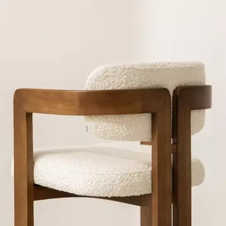 JP Modern Design Solid Black Wood Dining photo 2