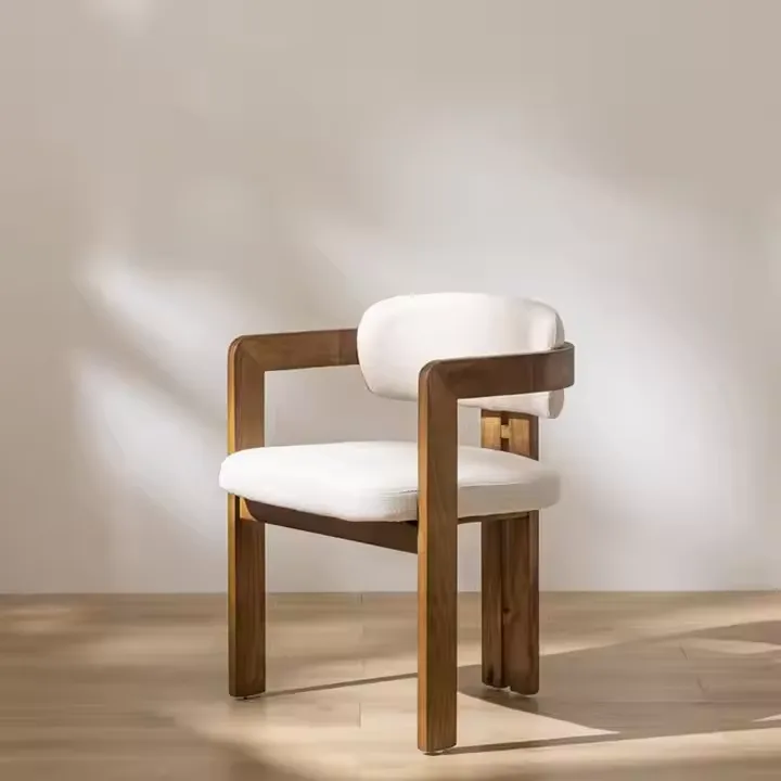 JP Modern Design Solid Black Wood Dining