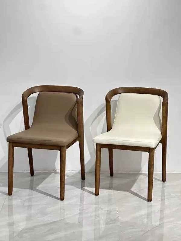 JP New Design Leather Upholstered Dining Chair photo 2