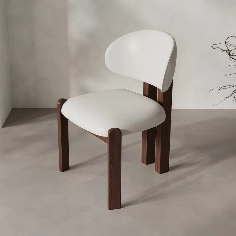 JP Nordic Solid Wood Dining Chair Modern Simple photo 3