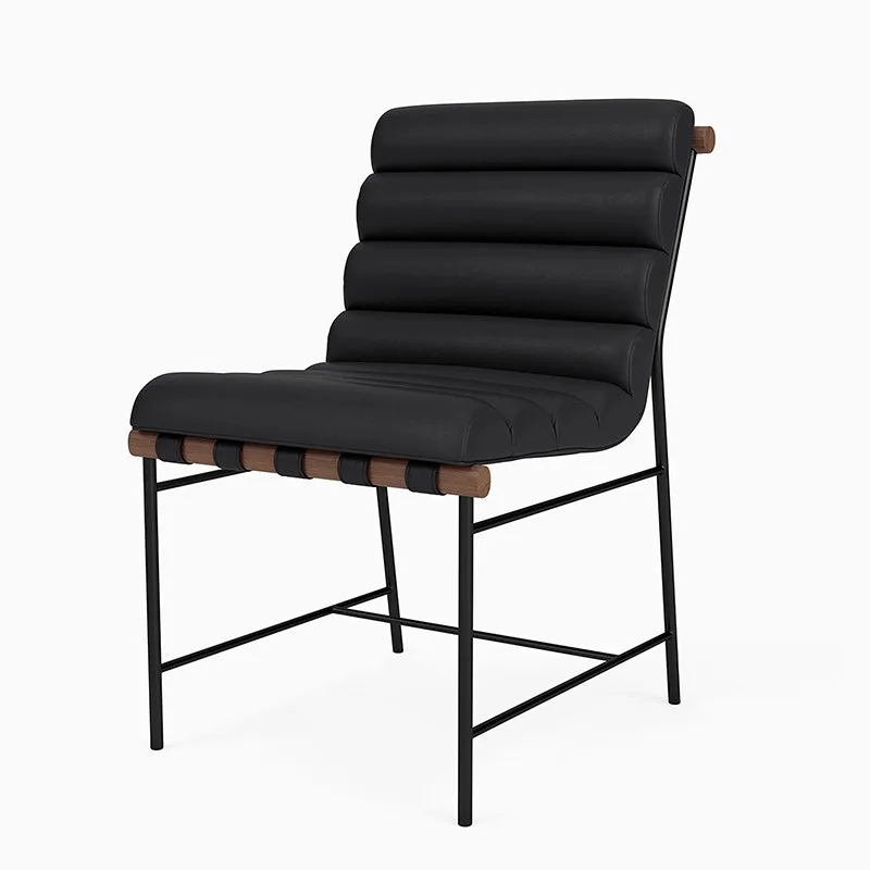 JP Nordic Style Metal Frame Synthetic Leather