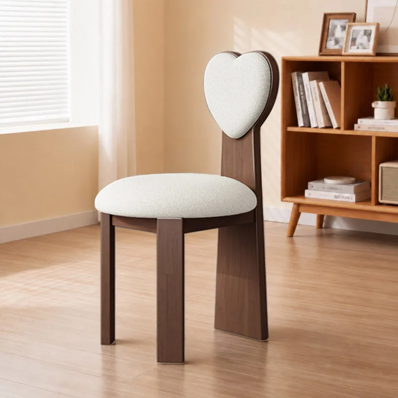 JP Modern Minimalist Solid Wood Dining Chair with photo 3