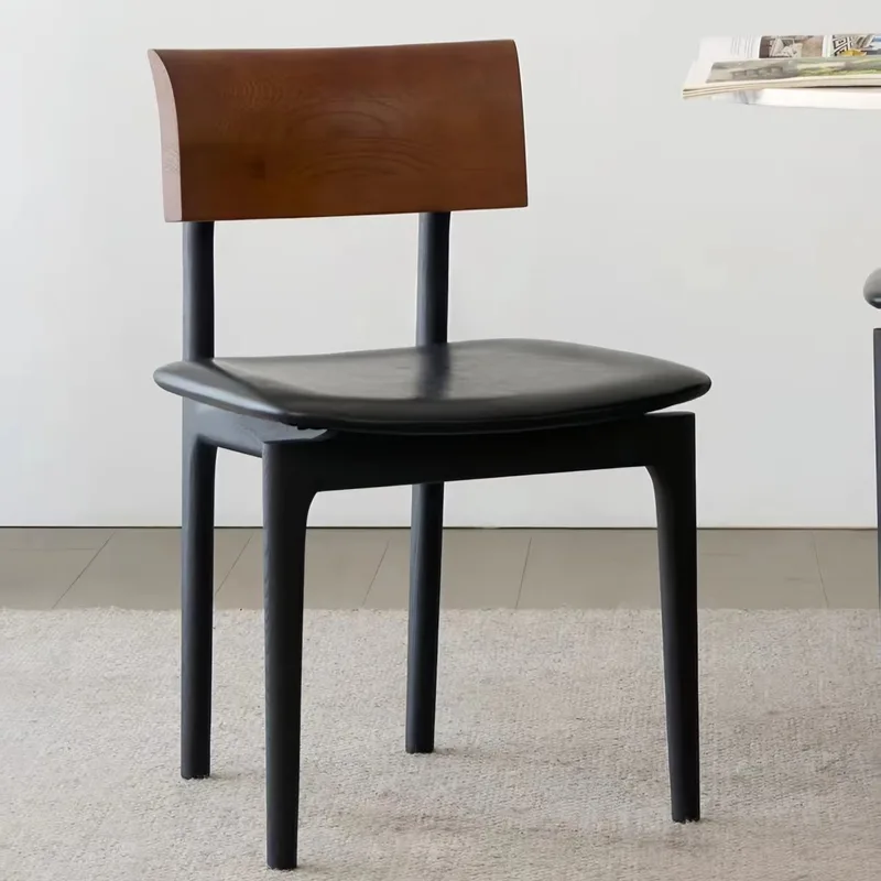 JP Modern Minimalistic Solid Wood Backrest Chair