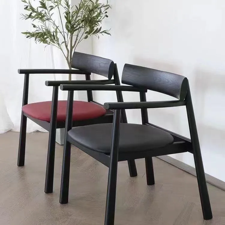JP Nordic Solid Wood Armchair Balcony Hotel photo 2