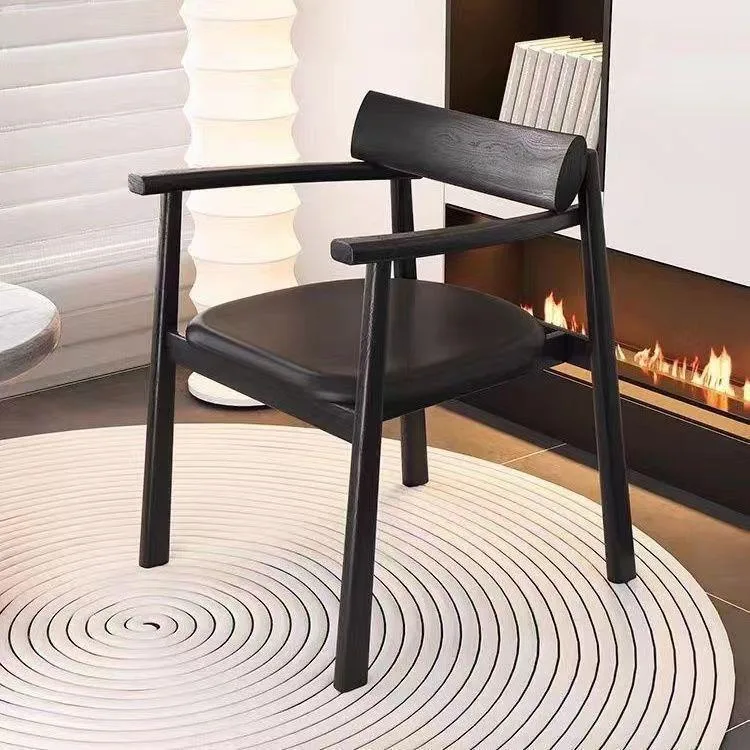 JP Nordic Solid Wood Armchair Balcony Hotel photo 3