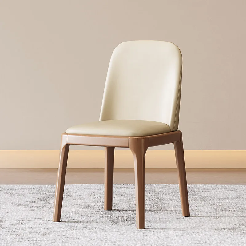 JP Nordic Solid Wood Dining Chair Home Modern photo 3