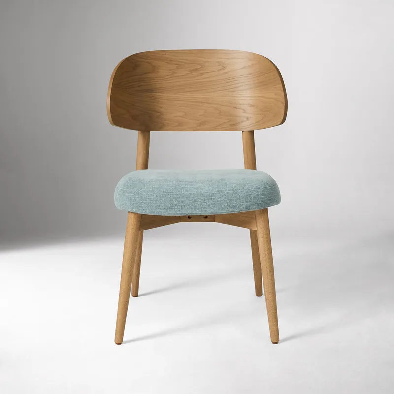 Natural White Oak Bentwood Dining Chair Light photo 3