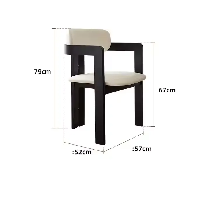 JP Luxury Wooden Dining Chair Dining Room photo 3