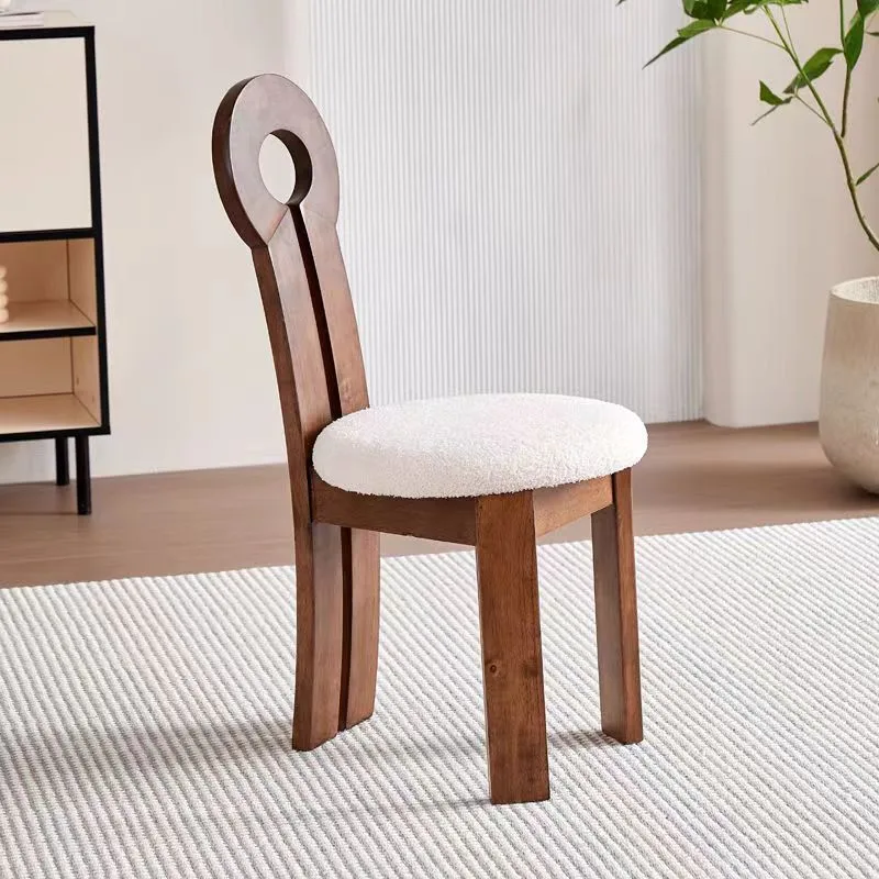 JP Designer Retro Black Dining Chair Luxurious photo 3