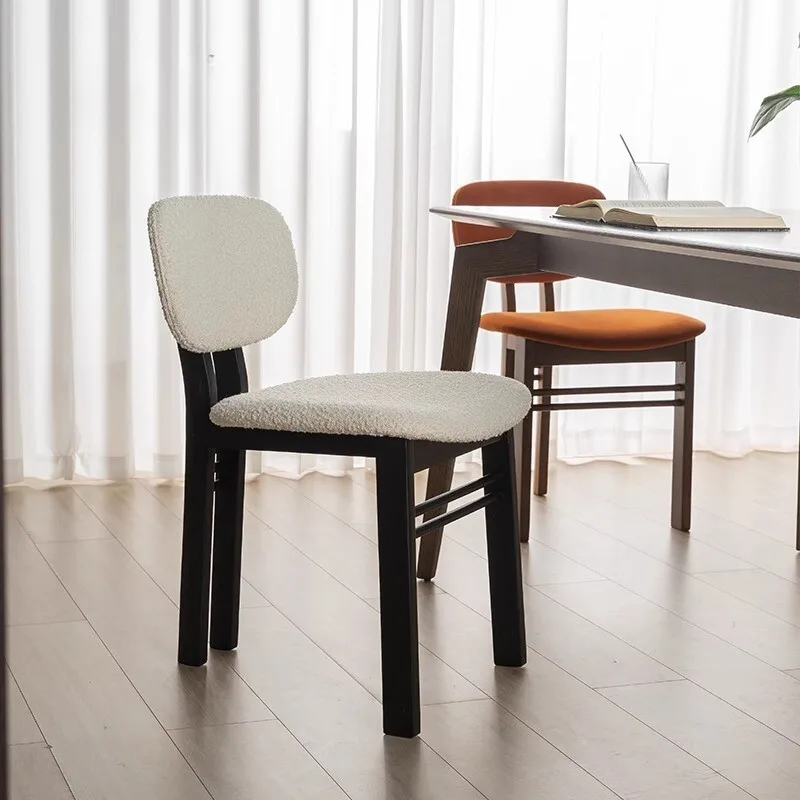 JP Modern Boucle Dining Chair Upholstered Solid photo 2